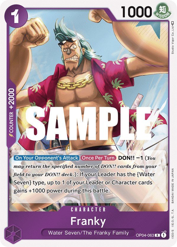 Franky [OP04 - OP04 - 063] - Atomili Collectables