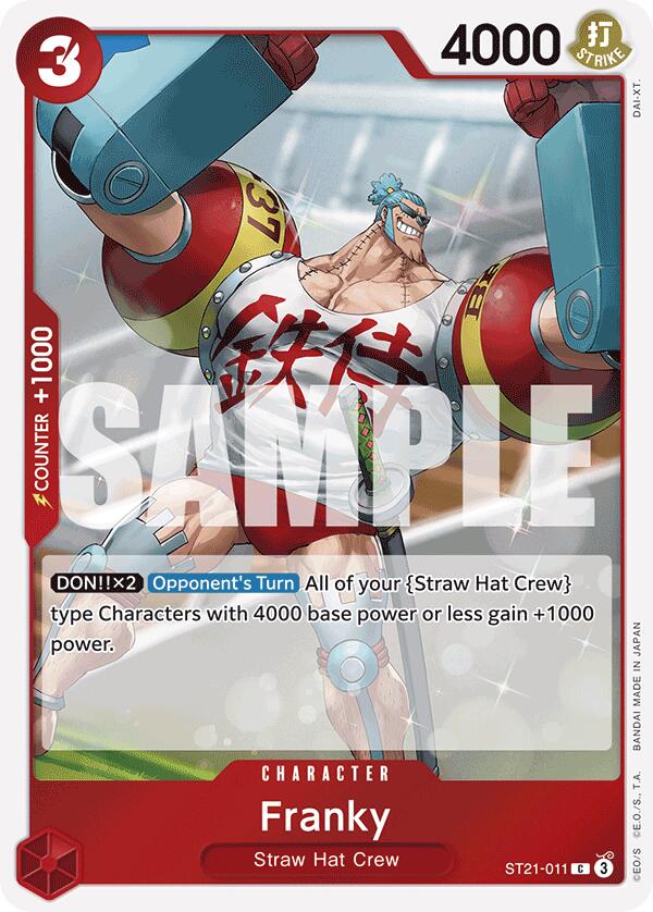 Franky [ST21 - ST21 - 011] - Atomili Collectables