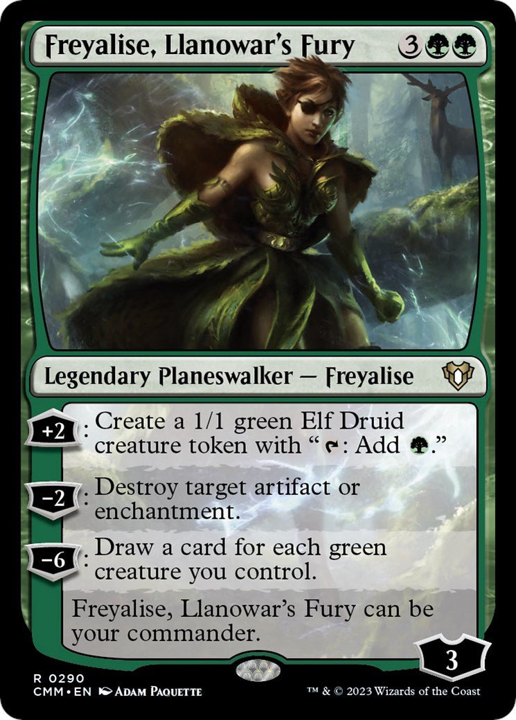 Freyalise, Llanowar's Fury [CMM - 290] - Atomili Collectables