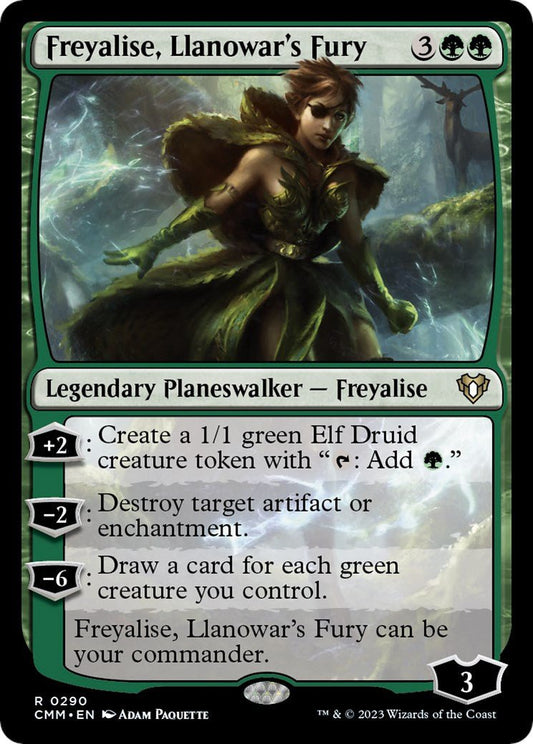 Freyalise, Llanowar's Fury [CMM - 290] - Atomili Collectables