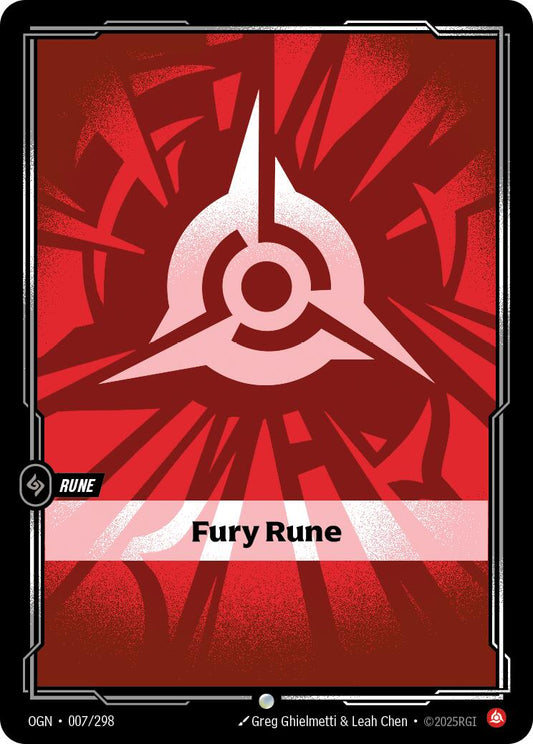 Fury Rune [OGN - 007/298] - Atomili Collectables