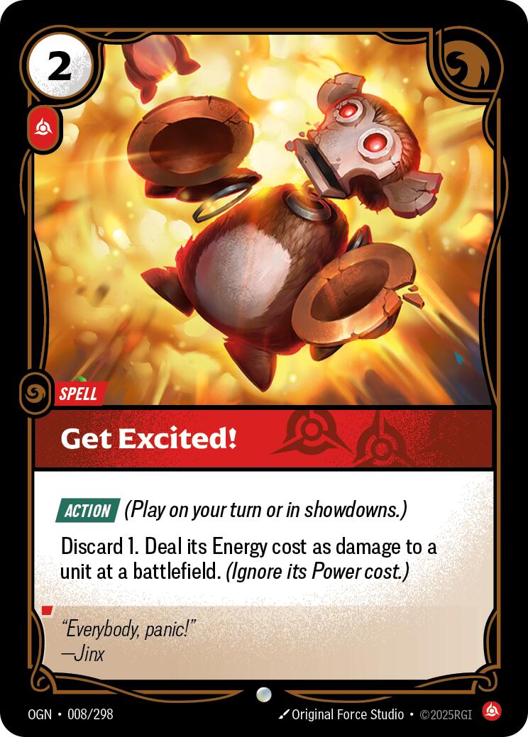 Get Excited! [OGN - 008/298] - Atomili Collectables