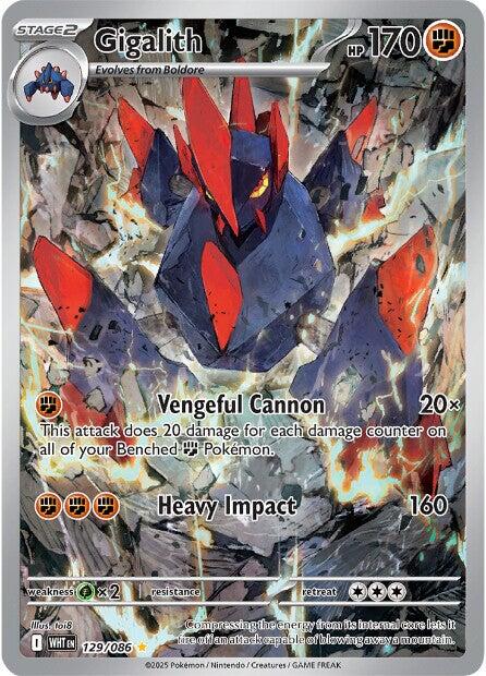 Gigalith - 129/086 [WHT - 129/086] - Atomili Collectables