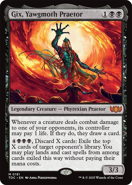 Gix, Yawgmoth Praetor [TDC - 181] - Atomili Collectables