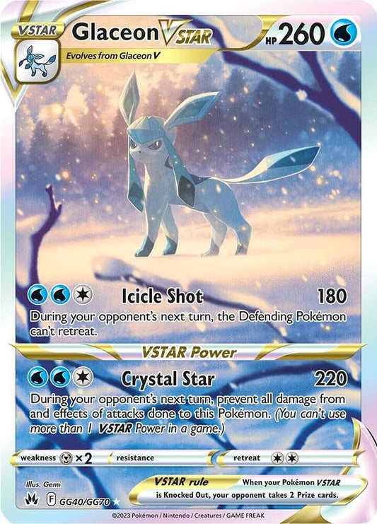 Glaceon VSTAR - Crown Zenith: Galarian Gallery - Atomili Collectables