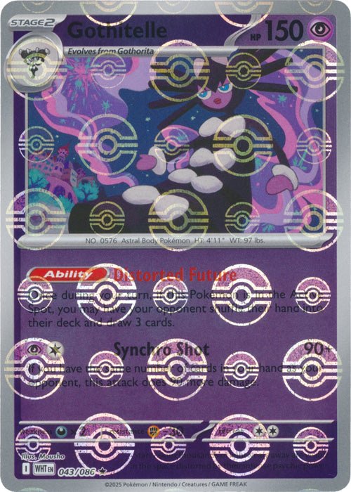 Gothitelle (Poke Ball Pattern) [WHT - 043/086] - Atomili Collectables
