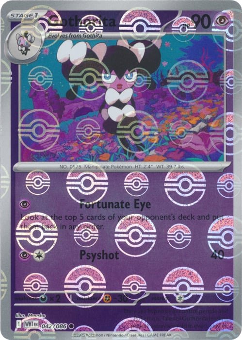 Gothorita (Poke Ball Pattern) [WHT - 042/086] - Atomili Collectables