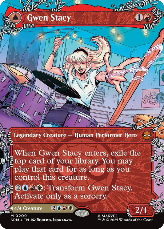 Gwen Stacy (0209) (Borderless) [SPM - 209] - Atomili Collectables
