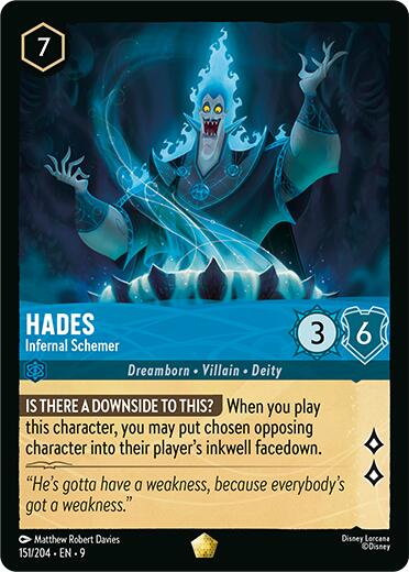 Hades - Infernal Schemer [9 - 151/204] - Atomili Collectables