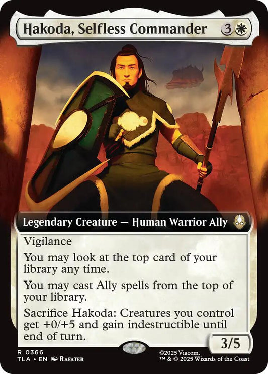 Hakoda, Selfless Commander (Extended Art) [TLA - 366] - Atomili Collectables