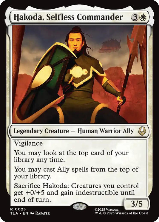 Hakoda, Selfless Commander [TLA - 23] - Atomili Collectables