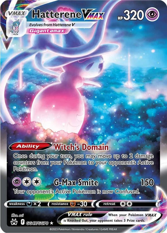Hatterene VMAX - Crown Zenith: Galarian Gallery - Atomili Collectables