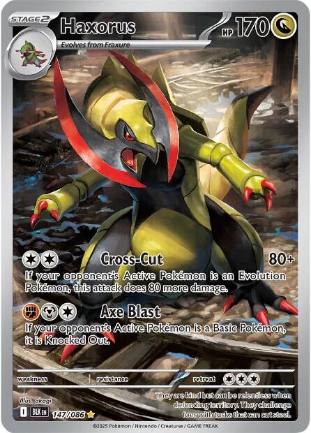 Haxorus - 147/086 [BLK - 147/086] - Atomili Collectables
