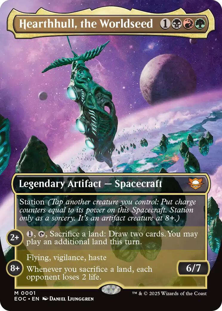 Hearthhull, the Worldseed (Borderless) [EOC - 1] - Atomili Collectables