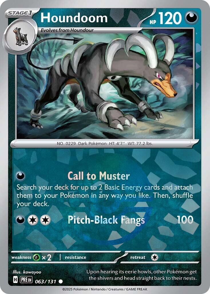 Houndoom (Poke Ball Pattern) [PRE - 063/131] - Atomili Collectables