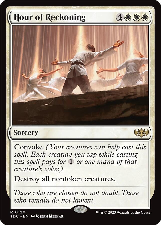 Hour of Reckoning [TDC - 120] - Atomili Collectables