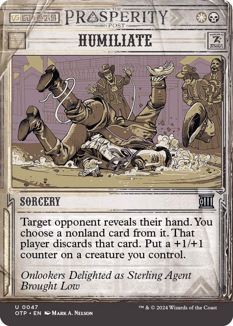 Humiliate [OTP - 47] - Atomili Collectables