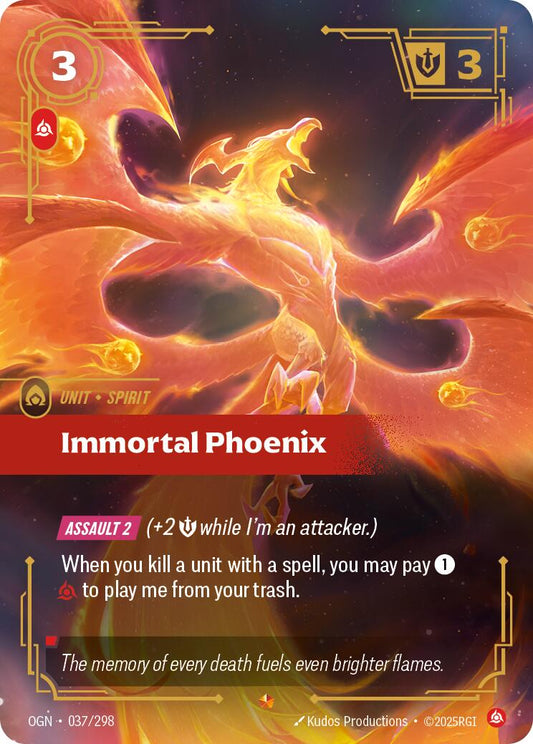 Immortal Phoenix [OGN - 037/298] - Atomili Collectables