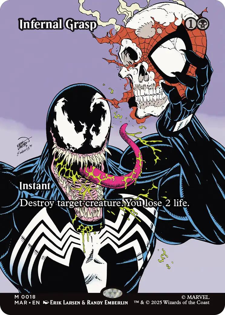 Infernal Grasp (Borderless) [MAR - 18] - Atomili Collectables