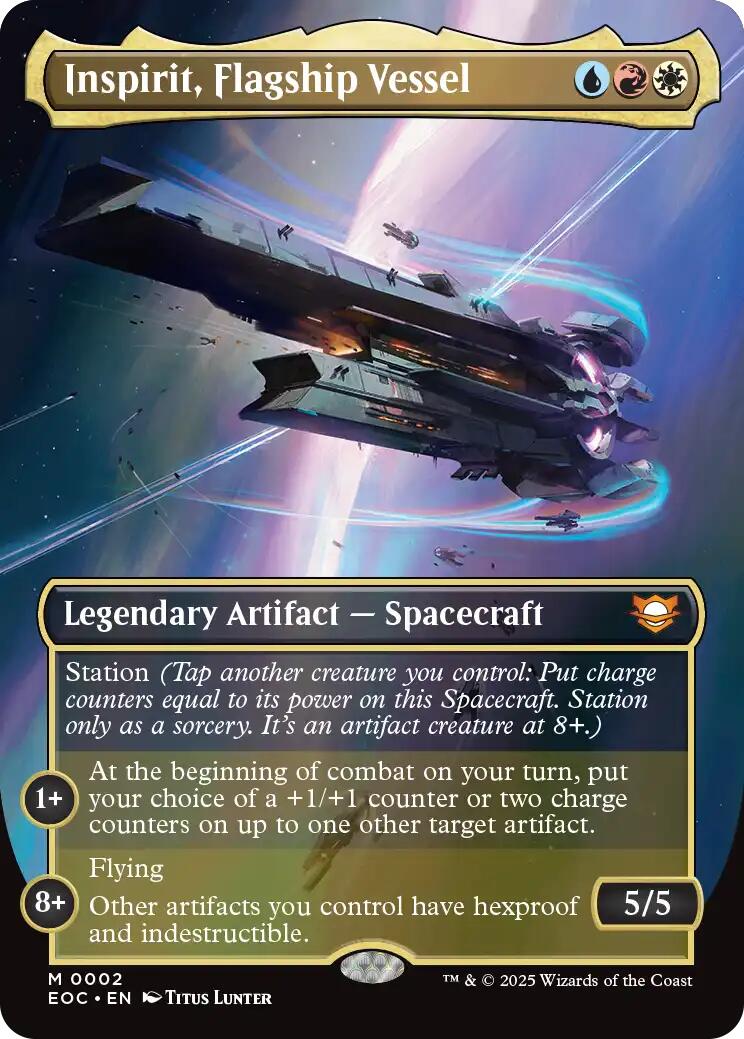Inspirit, Flagship Vessel (Borderless) [EOC - 2] - Atomili Collectables