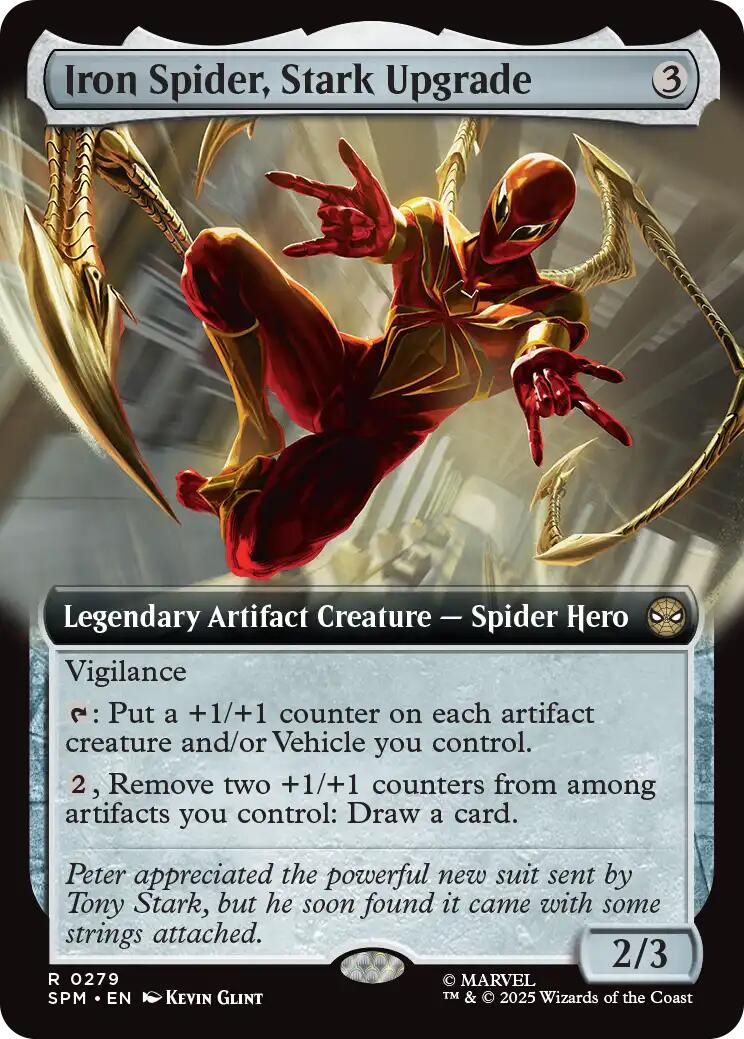Iron Spider, Stark Upgrade (Extended Art) [SPM - 279] - Atomili Collectables