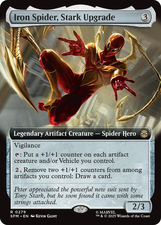 Iron Spider, Stark Upgrade (Extended Art) [SPM - 279] - Atomili Collectables