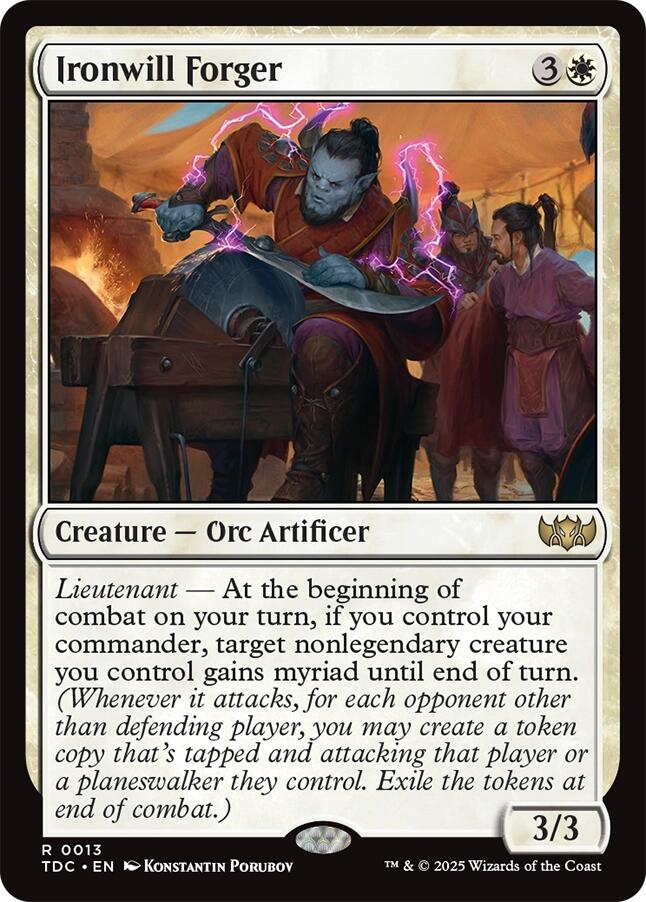 Ironwill Forger [TDC - 13] - Atomili Collectables
