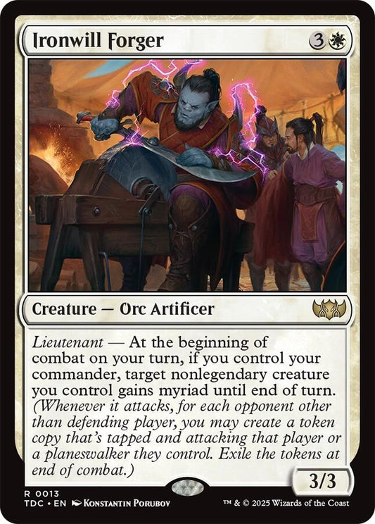 Ironwill Forger [TDC - 13] - Atomili Collectables