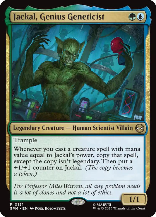 Jackal, Genius Geneticist [SPM - 131] - Atomili Collectables