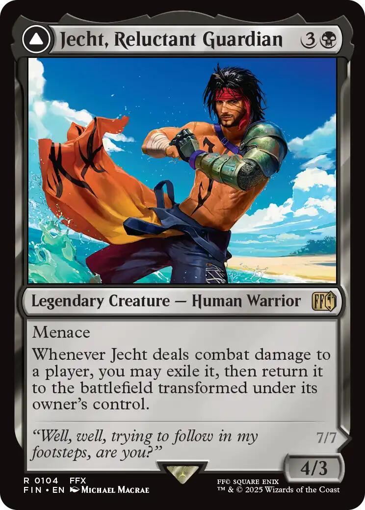 Jecht, Reluctant Guardian [FIN - 104] - Atomili Collectables