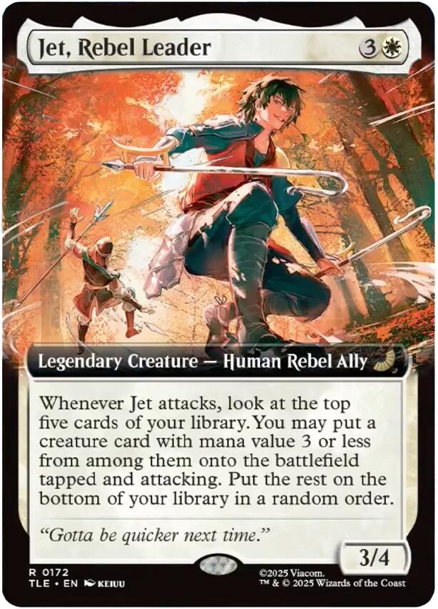 Jet, Rebel Leader (Extended Art) [TLE - 172] - Atomili Collectables