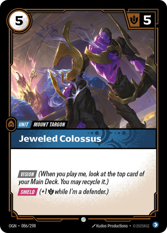 Jeweled Colossus [OGN - 086/298] - Atomili Collectables