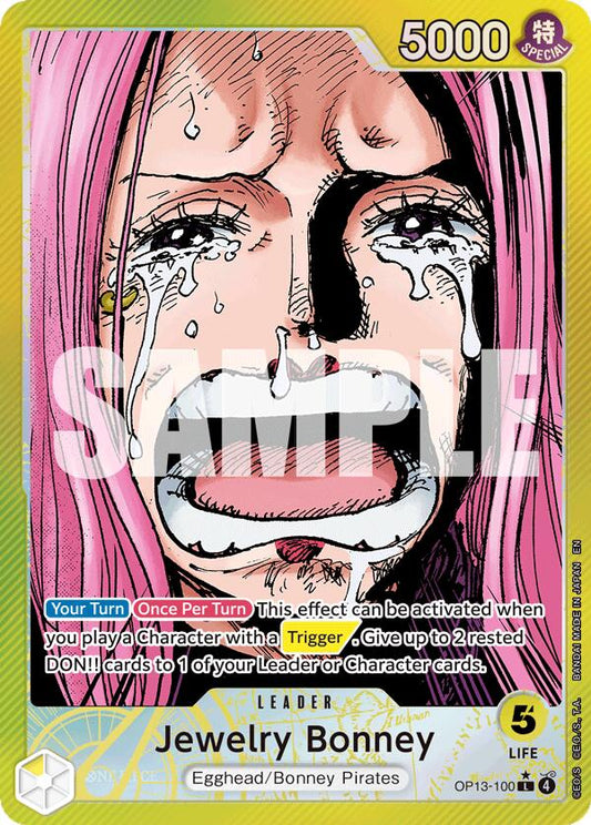 Jewelry Bonney (100) (Alternate Art) [OP13 - OP13 - 100] - Atomili Collectables