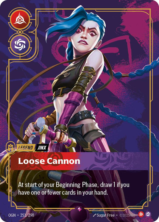 Jinx - Loose Cannon [OGN - 251/298] - Atomili Collectables