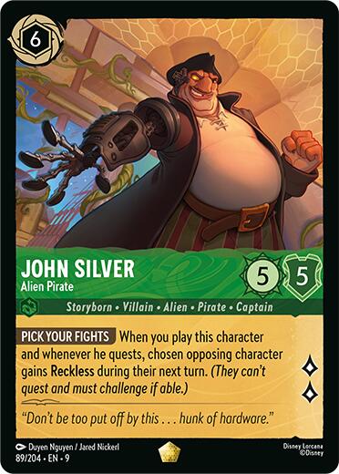 John Silver - Alien Pirate [9 - 89/204] - Atomili Collectables