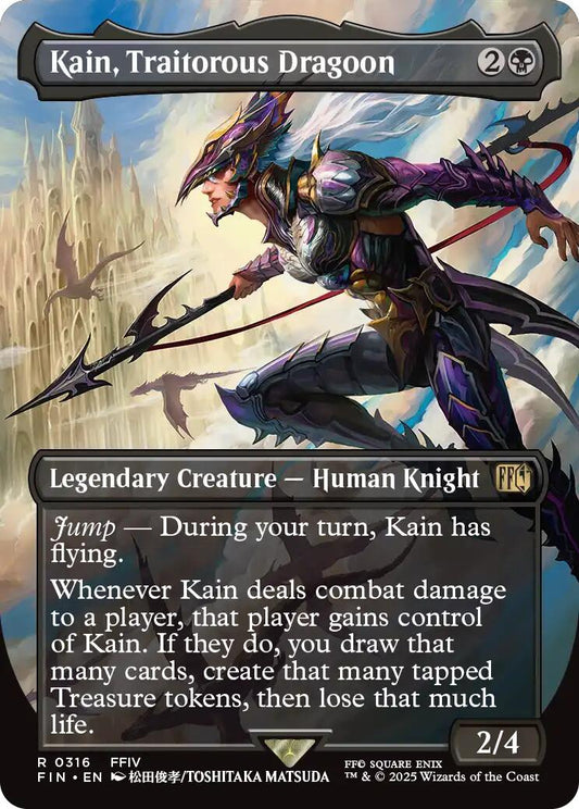 Kain, Traitorous Dragoon (Borderless) [FIN - 316] - Atomili Collectables