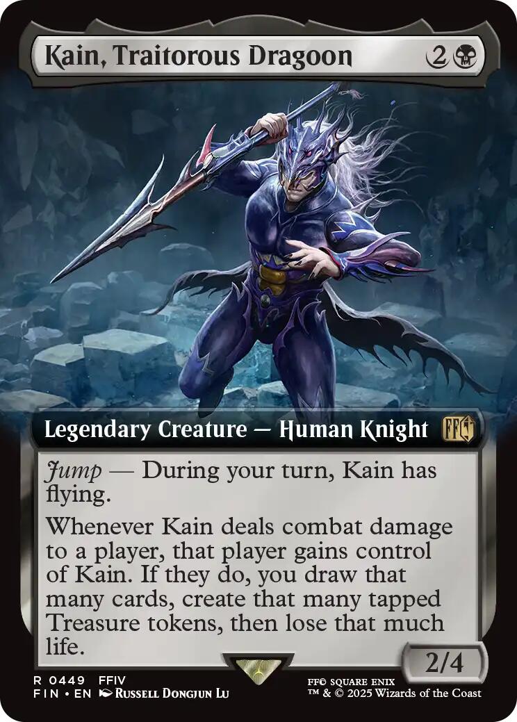 Kain, Traitorous Dragoon (Extended Art) [FIN - 449] - Atomili Collectables
