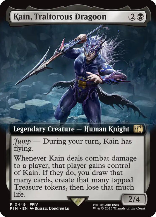 Kain, Traitorous Dragoon (Extended Art) [FIN - 449] - Atomili Collectables
