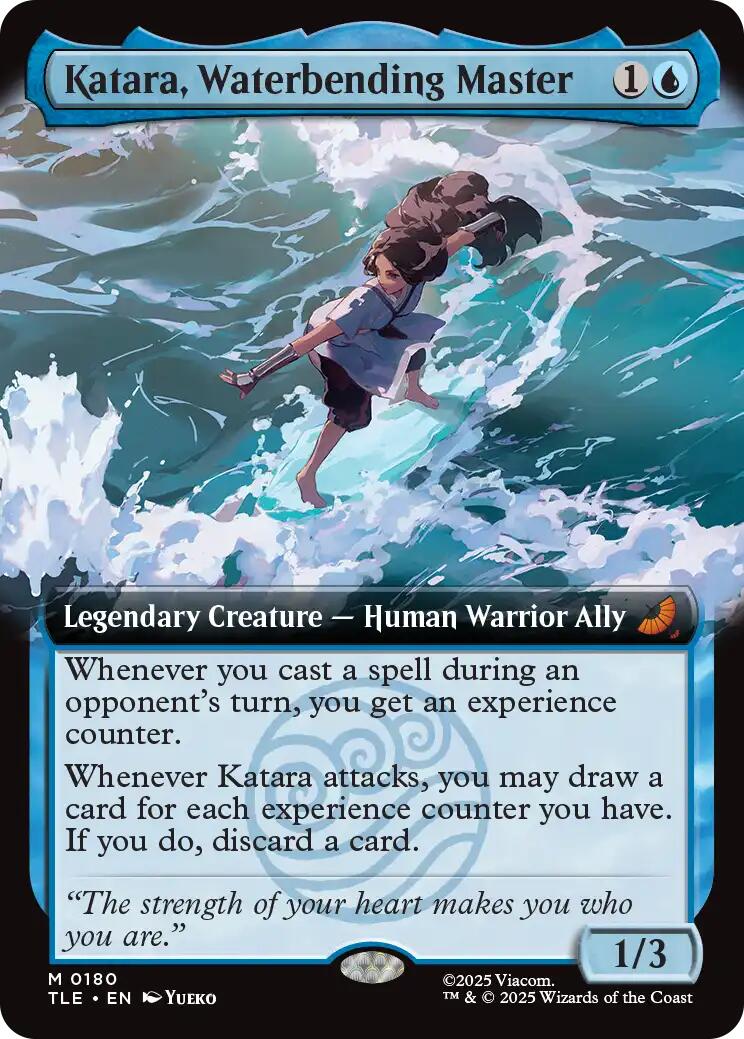 Katara, Waterbending Master (Extended Art) [TLE - 180] - Atomili Collectables