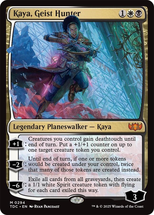 Kaya, Geist Hunter [TDC - 294] - Atomili Collectables