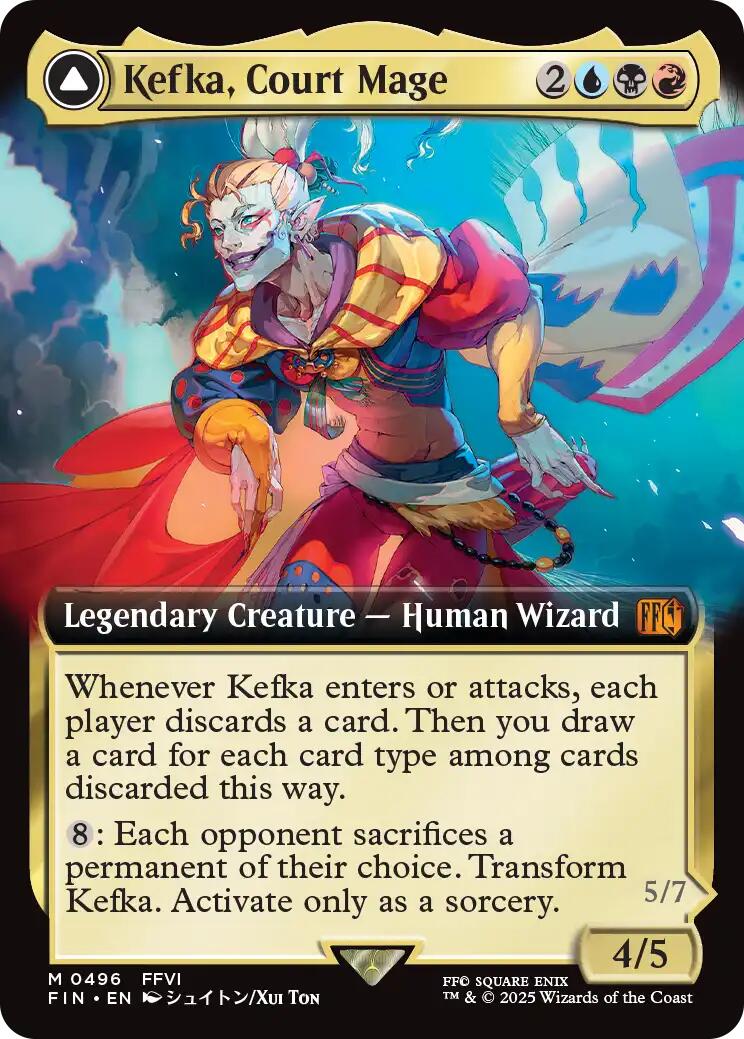 Kefka, Court Mage (Extended Art) [FIN - 496] - Atomili Collectables