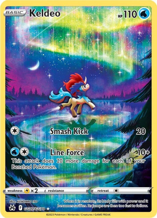 Keldeo - Crown Zenith: Galarian Gallery - Atomili Collectables
