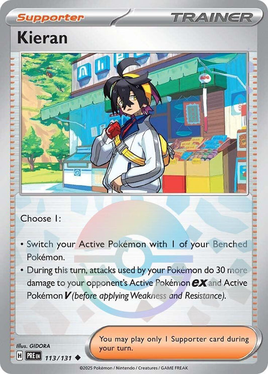 Kieran - 113/131 (Poke Ball Pattern) [PRE - 113/131] - Atomili Collectables