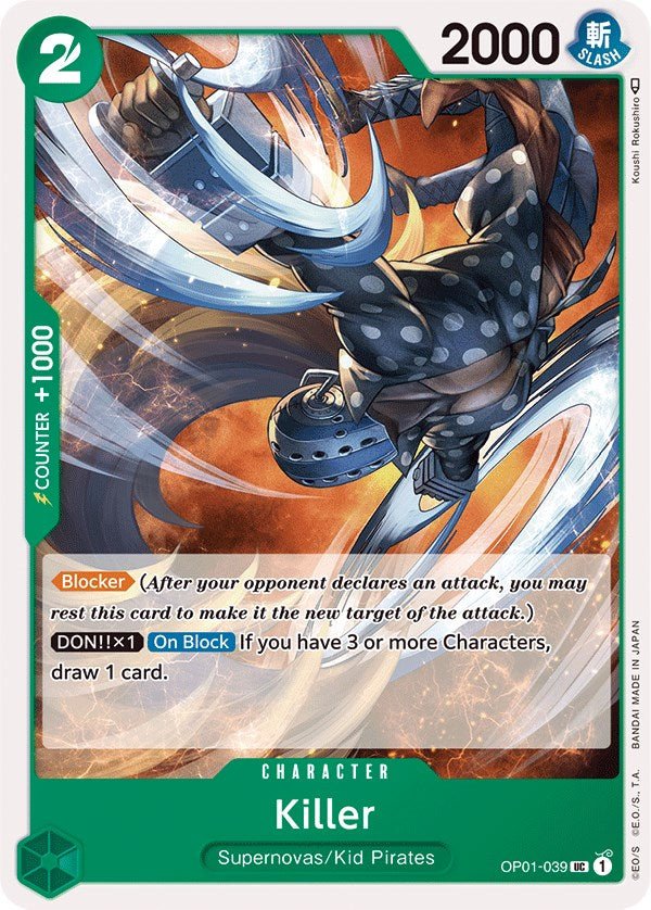 Killer [OP01 - OP01 - 039] - Atomili Collectables