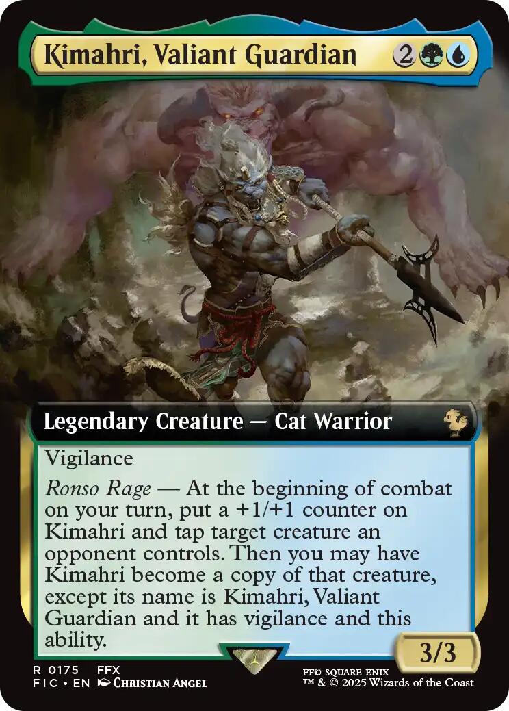 Kimahri, Valiant Guardian (Extended Art) [FIC - 175] - Atomili Collectables