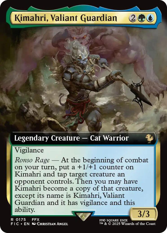 Kimahri, Valiant Guardian (Extended Art) [FIC - 175] - Atomili Collectables