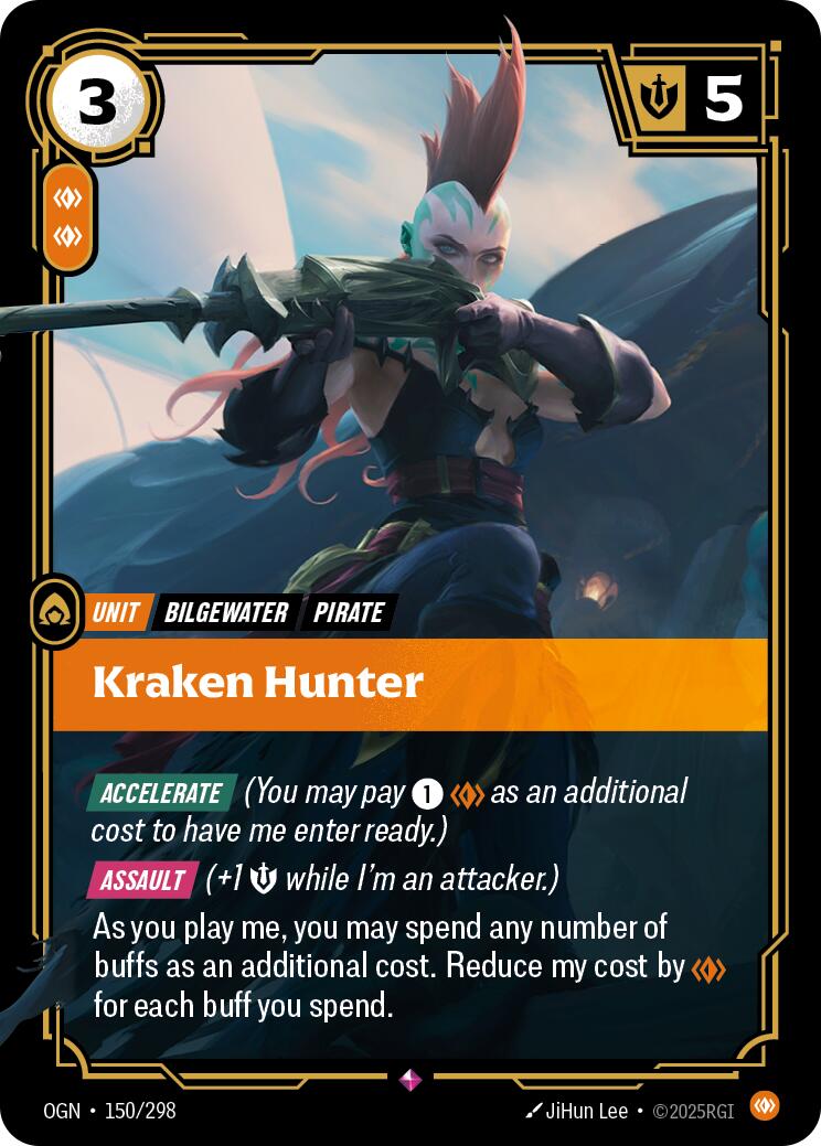 Kraken Hunter [OGN - 150/298] - Atomili Collectables