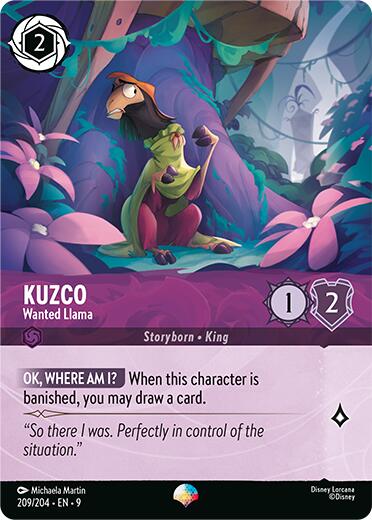 Kuzco - Wanted Llama (Epic) [9 - 209/204] - Atomili Collectables