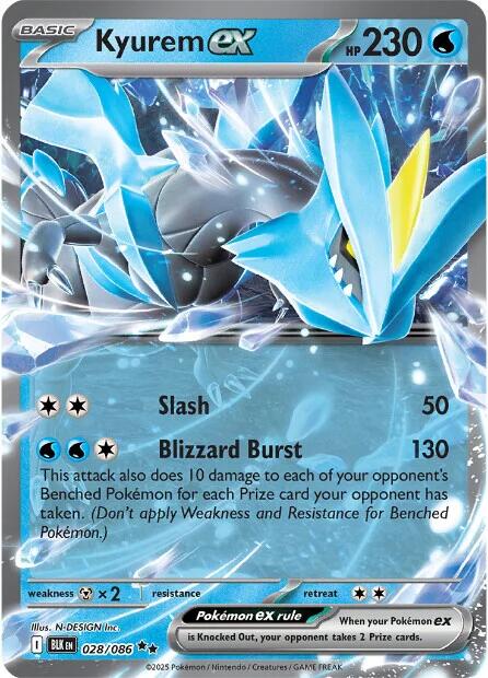 Kyurem ex [BLK - 028/086] - Atomili Collectables