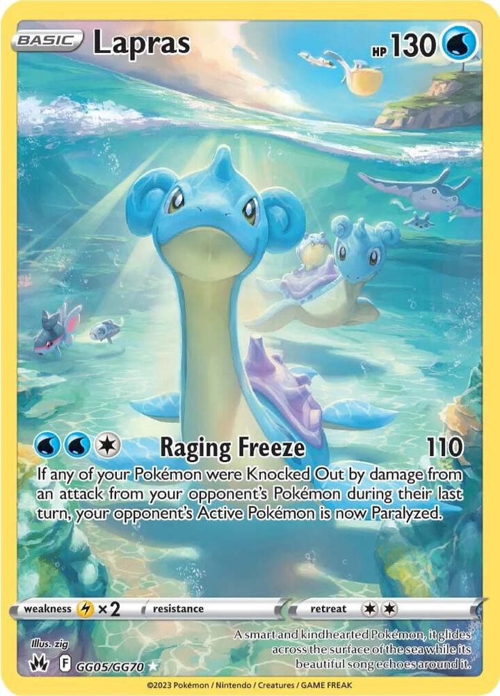 Lapras - Crown Zenith: Galarian Gallery - Atomili Collectables